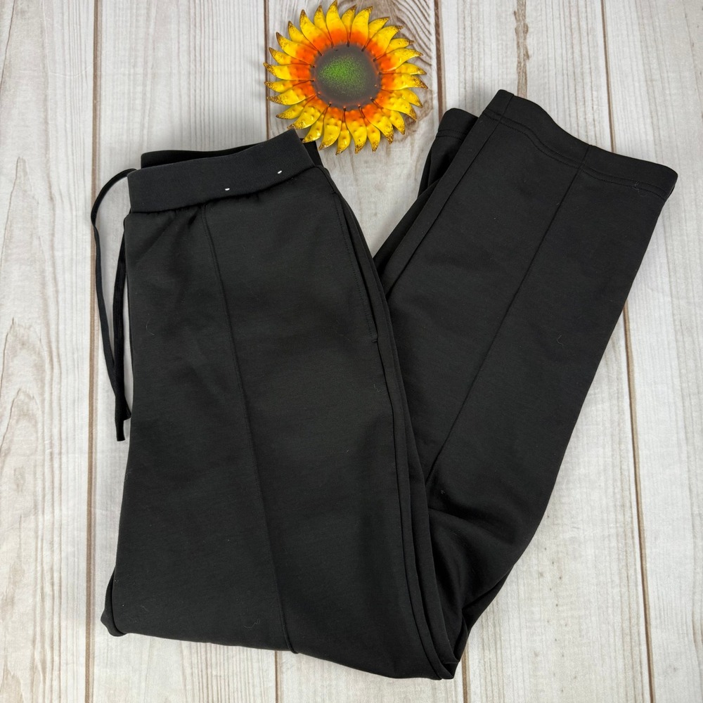 Uniqlo Women's Black Drawstring Waist Pants Size Medium